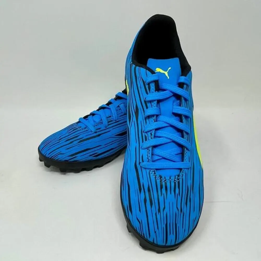 Puma Rapido III Rubber Soccer Cleats Men's 7 1/2 Ocean Dive‎ Blue I.2.2